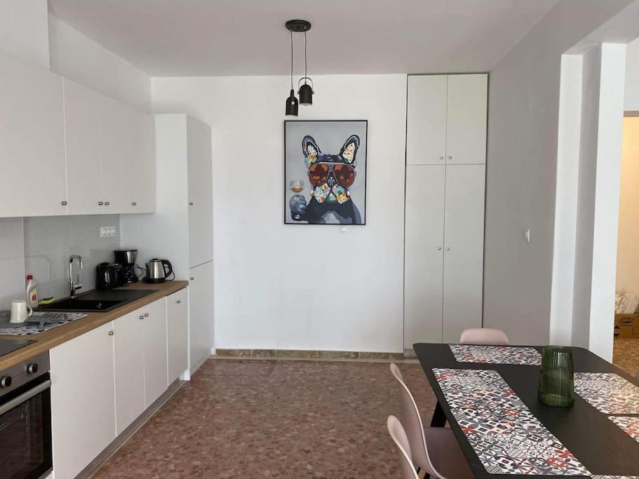 Lávrion New! Flower Patio House 2 Bdr - Bbq - Wash Machine מראה חיצוני תמונה