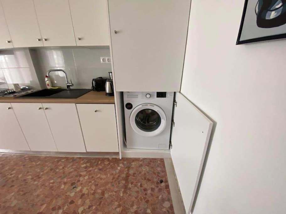 Lávrion New! Flower Patio House 2 Bdr - Bbq - Wash Machine מראה חיצוני תמונה