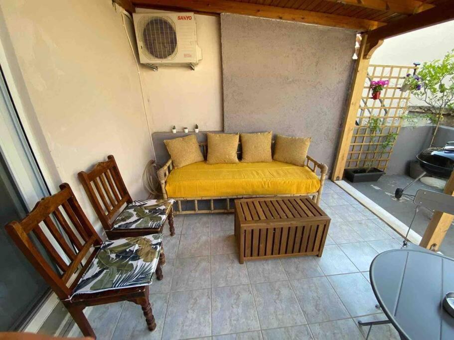 Lávrion New! Flower Patio House 2 Bdr - Bbq - Wash Machine מראה חיצוני תמונה